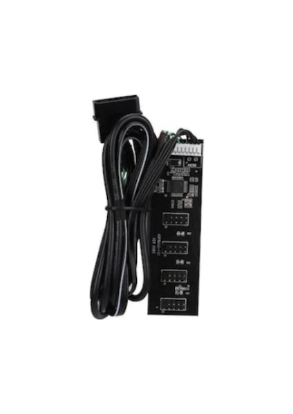 9 Pin Erkek To 4 Port Dişi USB 2.0 Çoklayıcı Kart