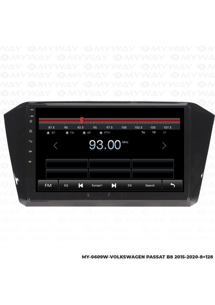 Vw Passat B8 Android 2gb Ram 32GB Rom Carplay Multimedya modelleri