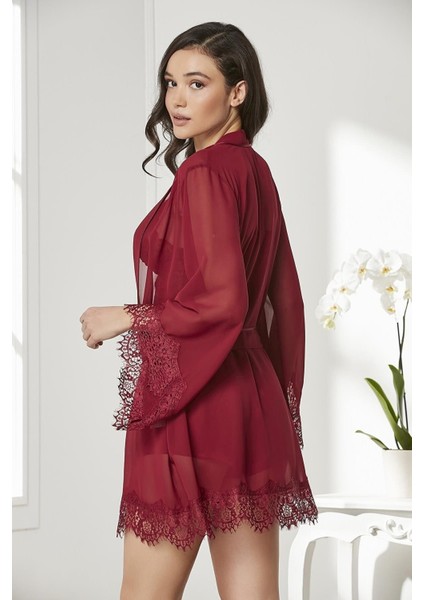 Saten - Şifon Dörtlü Çeyiz Seti - 7005 Yeni Model modelleri