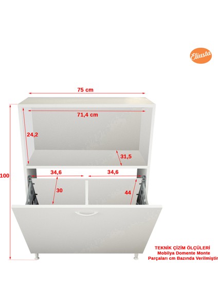 Çift Gözlü Sepetli Kirli Çamaşır Dolabı Banyo Dolabı fiyatları