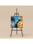 Picasso Tarzı Soyut Gözler Dekoratif Kare Kanvas Tablo 4
