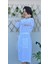4 Katlı %100 Pamuk Muslin Bornoz 1