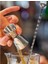 Tokmaklı Bar Kaşığı + Jigger 2/4 cl Kokteyl Ölçeği Bartender Bar Seti Kokteyl Karıştırma Kaşığı 3