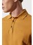 Regular Fit Normal Kesim %100 Pamuk Polo Yaka Haki Tişört 5