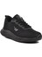 Aldan Siyah-Siyah Fileli Hava Alan Unisex Spor Ayakkabı 3
