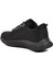Aldan Siyah-Siyah Fileli Hava Alan Unisex Spor Ayakkabı 4