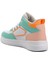 Nefertiti Beyaz-Su Yeşili Unisex Hi Sneaker 4