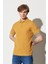 Regular Fit Normal Kesim %100 Pamuk Polo Yaka Haki Tişört 1