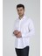 Slim Fit Uzun Kollu Beyaz Erkek Gömlek 480-002 1