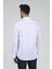 Slim Fit Uzun Kollu Beyaz Erkek Gömlek 480-002 4