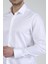Slim Fit Uzun Kollu Beyaz Erkek Gömlek 480-002 5