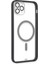 Apple iPhone 11 Pro Max Kılıf Lensli Magsafe Mat Kenar Renkli Kapak 5