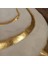 Gold Varaklı Oval Peluş Halı & Paspas 140 x 200 Cm 4