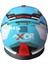 Apex Turbine Vizörlü Kapalı Kask Turkuaz - Kırmızı M 3