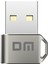 AD038 USB To Type-C Metal Otg Çevirici Dönüştürücü Adaptör 5