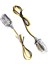 2 Parça LED Dönüş Sinyal Işıkları 12 V Motosiklet 6mm Cıvata Için Fit Çift Spor (Yurt Dışından) 1