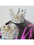 Kask Taç Dekorasyon Kristal Bisiklet Snowboard Kask Motosiklet Için Fit Beyaz Rhinestones (Yurt Dışından) 5