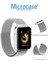 Apple Watch 8 45MM Metal Mıknatıslı Kordon Kayış - Ky6 4
