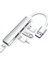 Polham 20CM 4in1 USB To 4x USB Çoğaltıcı Adaptör Hub, Yüksek Voltaj ve Akım Korumalı USB Çoğaltıcı 3