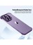 Apple iPhone 12 Pro Kılıf Zebana Corner Pad (Kamera ve Köşe Koruyucu) Derin Mor 4