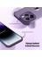 Apple iPhone 11 Pro Max Kılıf Zebana Corner Pad (Kamera ve Köşe Koruyucu) Derin Mor 5