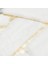 Beyaz Gold Bordürlü Peluş Halı 120 x 180 Cm 4