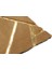 Gold Varaklı Kahverengi Peluş Halı 140 x 200 Cm 2