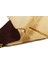 Gold Varaklı Kahverengi Peluş Halı 140 x 200 Cm 4