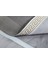 Gold Varaklı Gri Peluş Halı 170 x 240 Cm 4