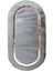 Bronz Varaklı Gri Peluş Halı 170 x 240 Cm 1