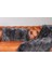 Antrasit Doğal Kürk Koltuk Şal Takımı Şal 50 x 180 Cm, Yastık 50 x 50 Cm, Bel Yastığı 35 x 60 Cm 4