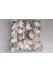 Krem Doğal Kürk Koltuk Şal Takımı Şal 50 x 180 Cm, Yastık 50 x 50 Cm, Bel Yastığı 35 x 60 Cm 5