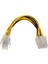 30 cm 4 Pin To 8 Pin Güç Kablo 4 Pin To 8 Pin Cpu Güç Kablo 1