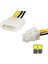30 cm 4 Pin To 4 Pin Erkek Molex Güç Kablo 4 Pin To 4 Pin Molex Cpu Kablo 4