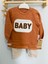 Baby Yazı Desenlı Alt Üst Takım 3