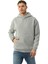 Organik Kanguru Cepli Kapüşonlu Erkek Sweatshirt 1