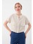 Kapak Cepli Viskon Keten Crop Gömlek 1