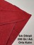 3'lü Bordo Pamuklu Berber Havlusu Kuaför Havlusu - 50x90 cm - Su Çekici ve Dayanıklı 2
