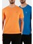 Organik Pamuklu Regular Fit 2'li T Shirt J30J320199C3B Erkek T Shirt J30J320199 C3B 1