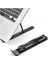 7 Kademeli Ayarlı Katlanabilir Laptop Tablet Standı Siyah 4