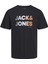 Jack & Jones Renk Geçişli Logo Baskılı Tişört- Forest 4