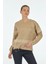 Minimalist Oversize Uzun Kol Kadın Sweatshirt - Rahat ve Şık 3