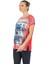 Oversize Flamingo Desenli Kadın T-Shirt - Kısa Kol Rahat Günlük 4
