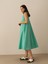 %100 Keten Oversize Elbise 3