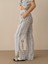 %100 Keten Oversize Pantolon 4