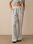 %100 Keten Oversize Pantolon 5