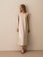 Regular Fit Saten Elbise 3