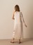 Regular Fit Saten Elbise 5