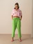 %100 Keten Regular Fit Pantolon 1