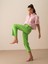 %100 Keten Regular Fit Pantolon 2